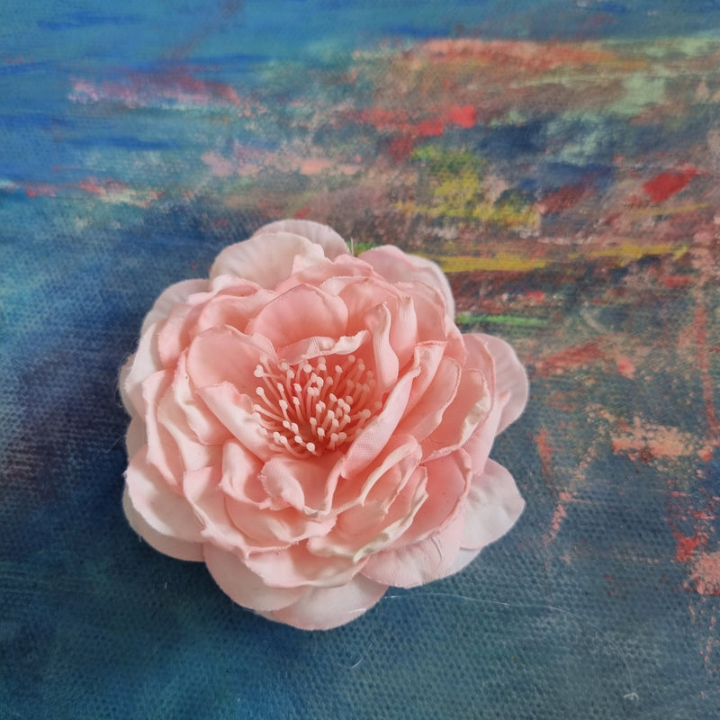 De absolut fineste små blomsterspænder - Hårpynt med blomster og perler til bryllup, konfirmation og fest