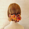 Stor hortensia hårnål i de smukkeste farver - Hårpynt med blomster og perler til bryllup, konfirmation og fest