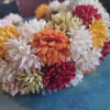 Fantastisk krone med masser af wow-effekt - Hårpynt med blomster og perler til bryllup, konfirmation og fest